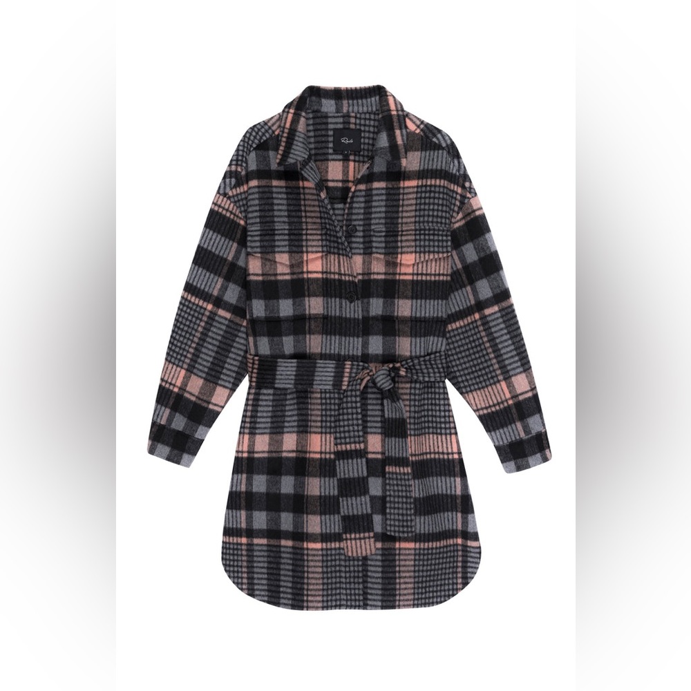 NWOT Rails Melina Coat Manhattan Plaid Size Small